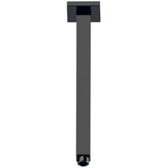 ACL 300mm Long Square Ceiling Arm Matt Black