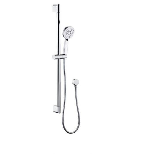 ACL Maya Round Shower and Rail Chrome