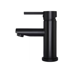 Meir Round Basin Mixer Matte Black MB02