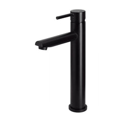 Meir Round Tall Basin Mixer Matte Black MB04-R2