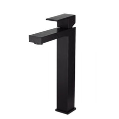 Meir Square Tall Basin Mixer Matte Black MB04