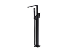 Meir Square Freestanding Bath Spout Combination Mixer Matte Black MB08