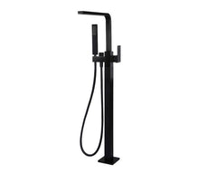 Meir Square Freestanding Bath Spout Combination Mixer Matte Black MB08
