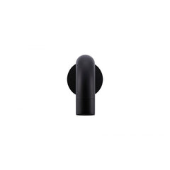 Meir 200mm Round Curved Basin Outlet Matte Black