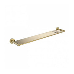 Modern National Mirage Metal Shelf Brushed Bronze