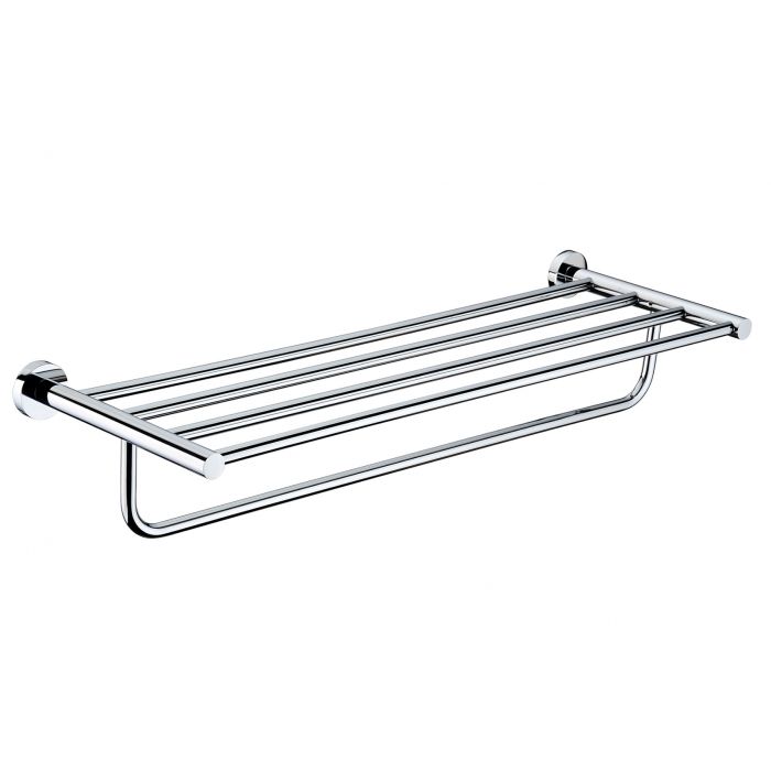 Modern National Mirage Towel Shelf Chrome