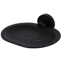 Modern National Mirage Soap Dish Matte Black