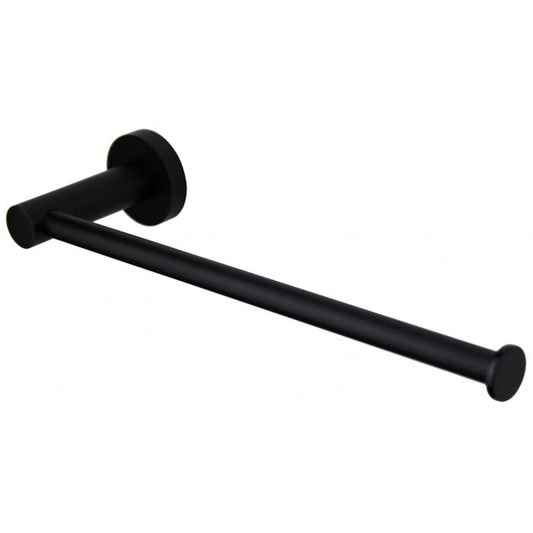 Modern National Mirage Guest Towel Holder Matte Black