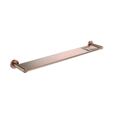 Modern National Mirage Metal Shelf Champagne
