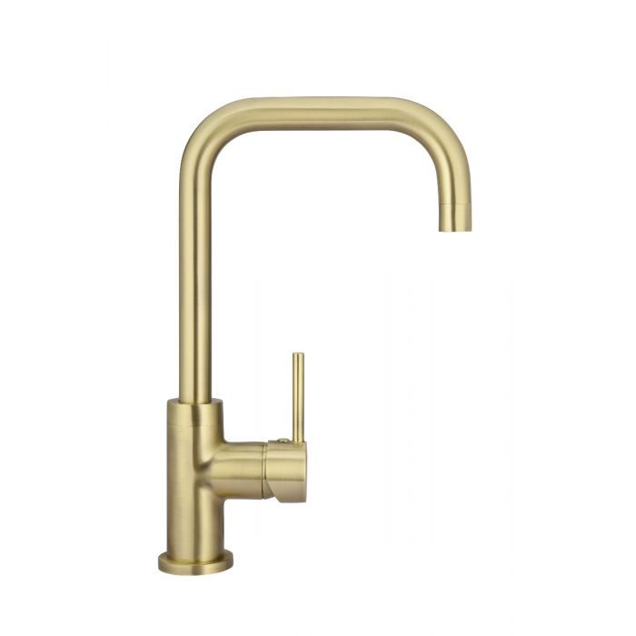 Meir Round Kitchen Mixer Tap Tiger Bronze MK02-BB