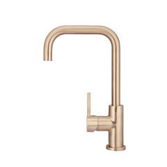 Meir Round Kitchen Mixer Tap Champagne MK02-CH