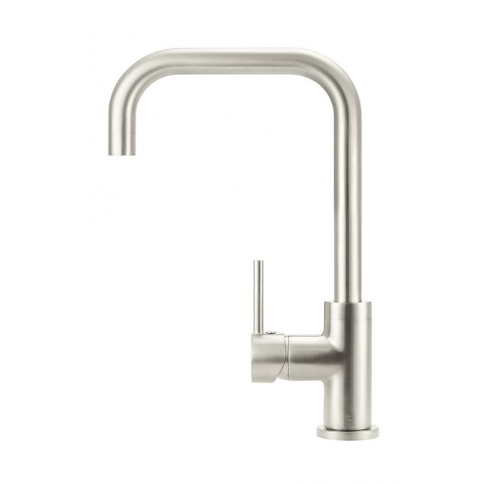 Meir Round Kitchen Mixer Tap Brushed Nickel MK02-PVDBN