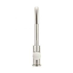 Meir Round Kitchen Mixer Tap Brushed Nickel MK02-PVDBN