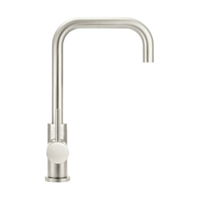 Meir Round Kitchen Mixer Tap Brushed Nickel MK02-PVDBN