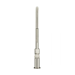 Meir Round Piccola Pull Out Kitchen Mixer Brushed Nickel