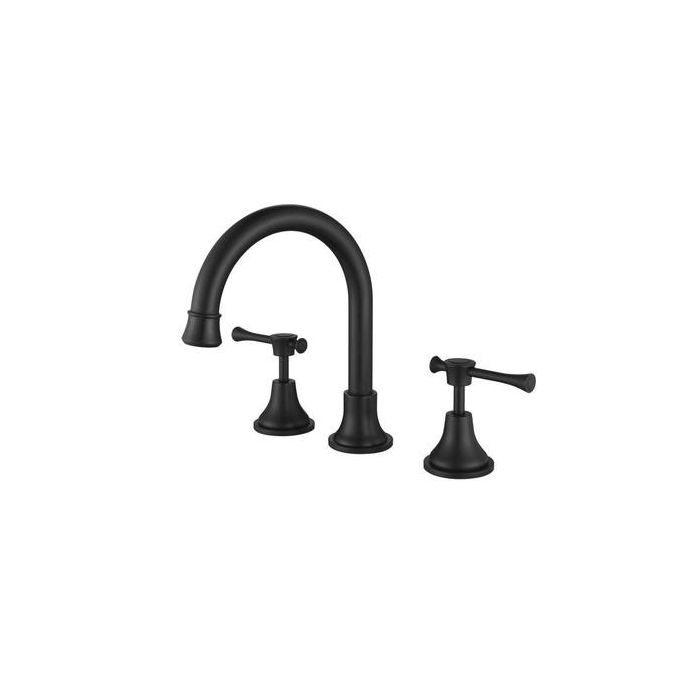 Modern National Montpellier Basin Set Matte Black