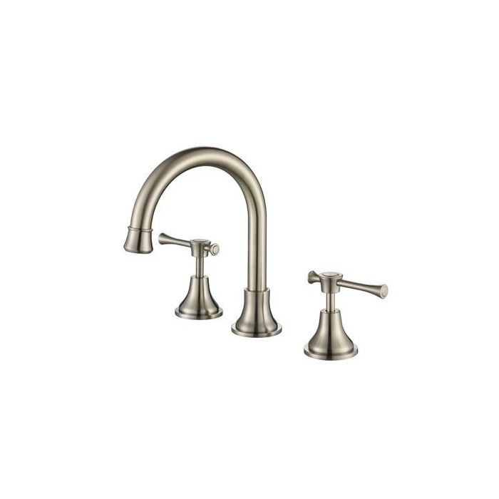 Modern National Montpellier Basin Set Brushed Nickel