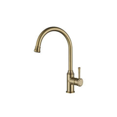 Modern National Montpellier Gooseneck Sink Mixer Brushed Bronze