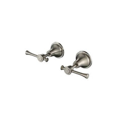 Modern National Montpellier Wall Tap Assemblies Brushed Nickel