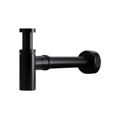 Meir 32mm Round Bottle Trap 40mm Outlet Matte Black