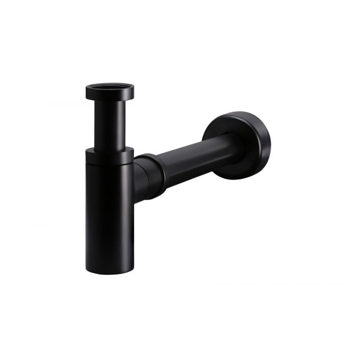 Meir 32mm Round Bottle Trap 40mm Outlet Matte Black