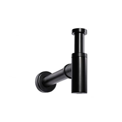 Meir 32mm Round Bottle Trap 40mm Outlet Matte Black