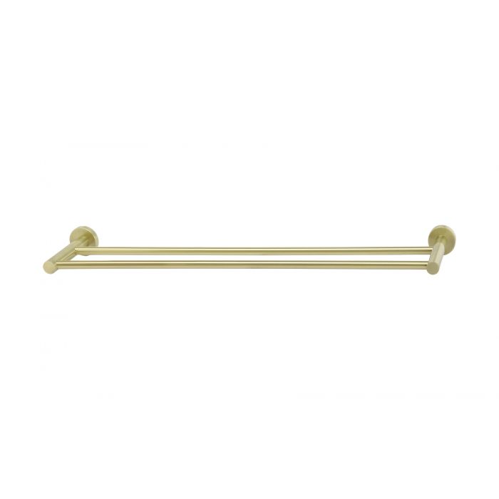 Meir Round Double Towel Rail Tiger Bronze