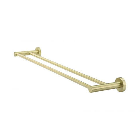 Meir Round Double Towel Rail Tiger Bronze