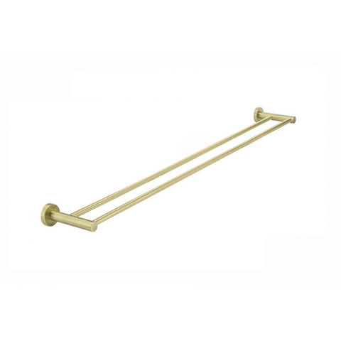 Meir Round Double Towel Rail Tiger Bronze