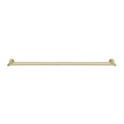 Meir Round Double Towel Rail Tiger Bronze