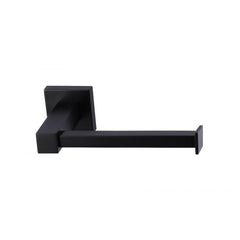 Meir Square Toilet Roll Holder Matte Black