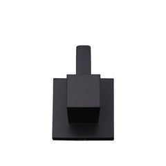 Meir Square Robe Hook Matte Black