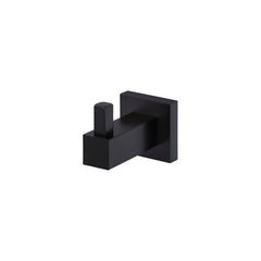 Meir Square Robe Hook Matte Black