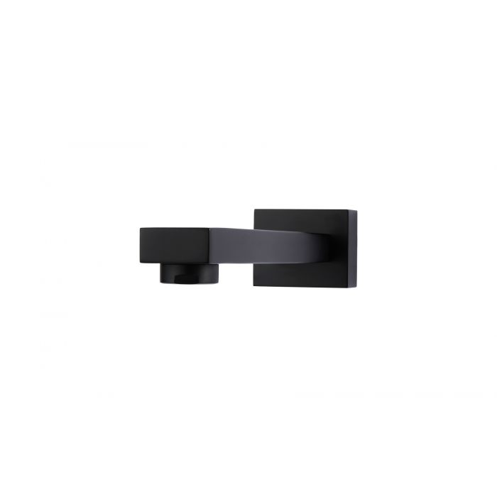 Meir Square Wall Bath Outlet Matte Black