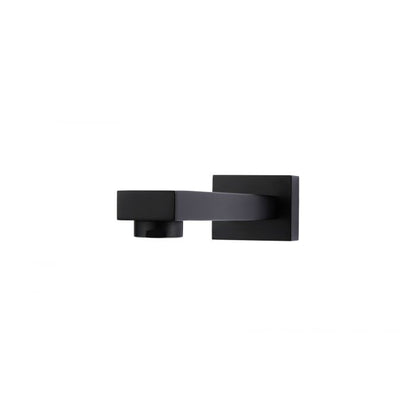 Meir Square Wall Bath Outlet Matte Black