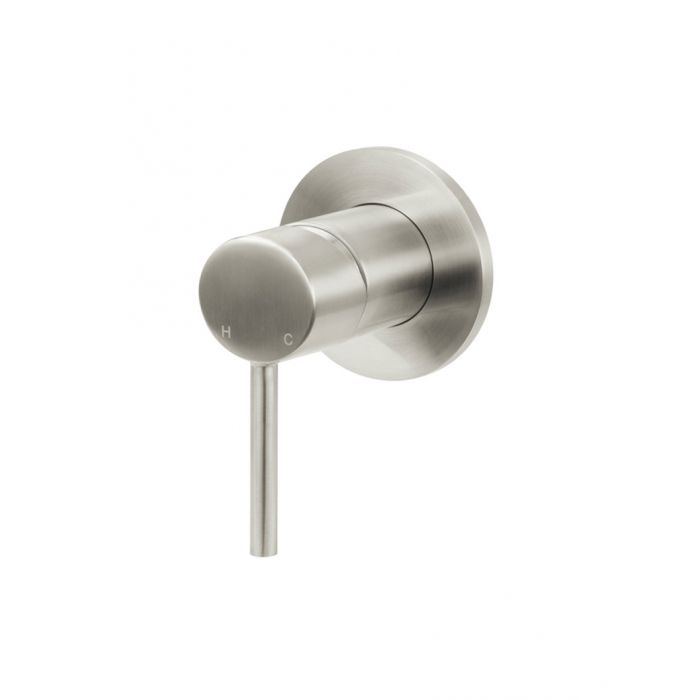 Meir Round Wall Mixer Brushed Nickel