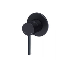 Meir Round Wall Mixer Black MW03