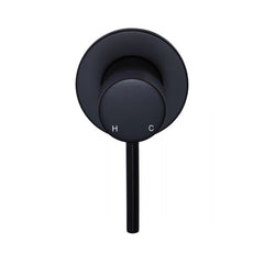 Meir Round Wall Mixer Black MW03