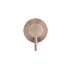 Meir Round Wall Mixer Short Pin Lever Champagne MW03S-CH