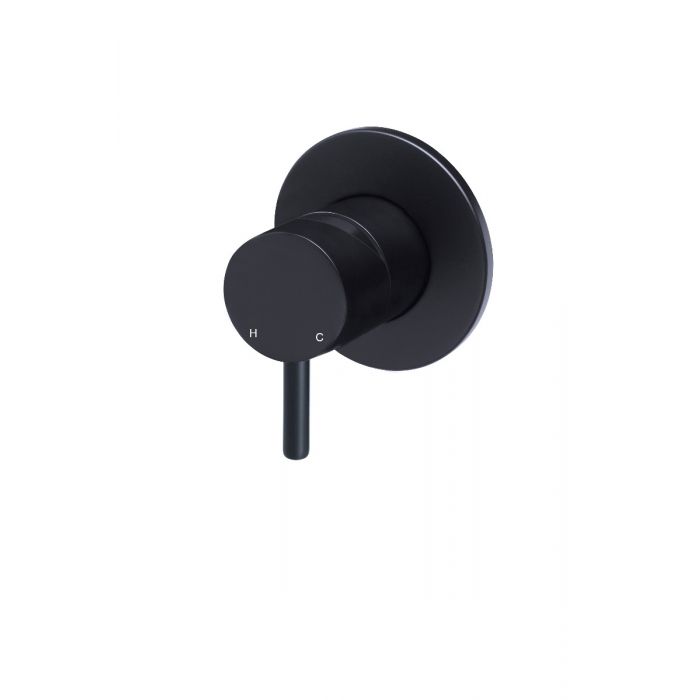 Meir Round Wall Mixer Short Pin Lever MW035