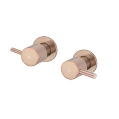 Meir Round Pin Wall Top Assemblies Champagne MW06-CH