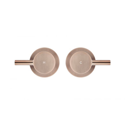 Meir Round Pin Wall Top Assemblies Champagne MW06-CH