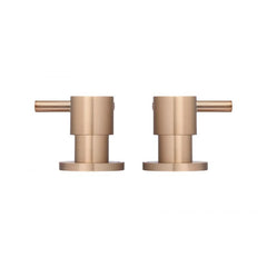 Meir Round Pin Wall Top Assemblies Champagne MW06-CH
