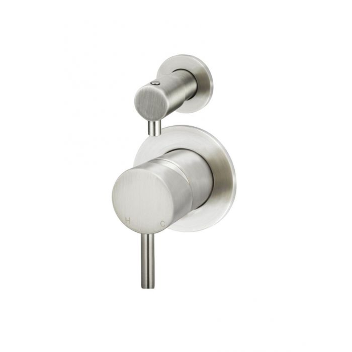 Meir Round Shower Mixer w/ Divertor Brushed Nickel