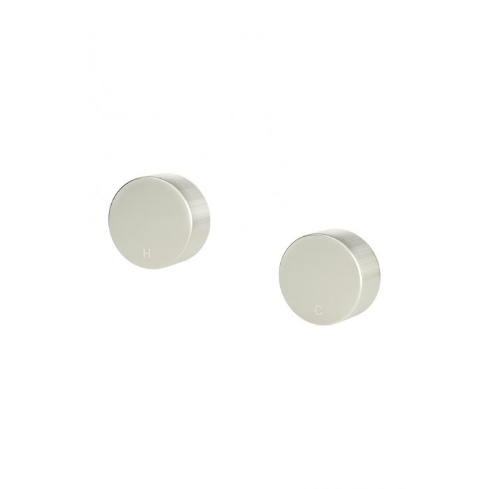 Meir Circular Wall Top Assemblies Brushed Nickel