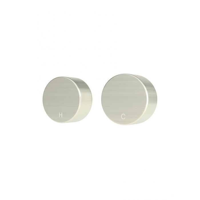 Meir Circular Wall Top Assemblies Brushed Nickel