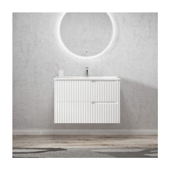 Otti 900mm Noosa CABINET ONLY Matte White