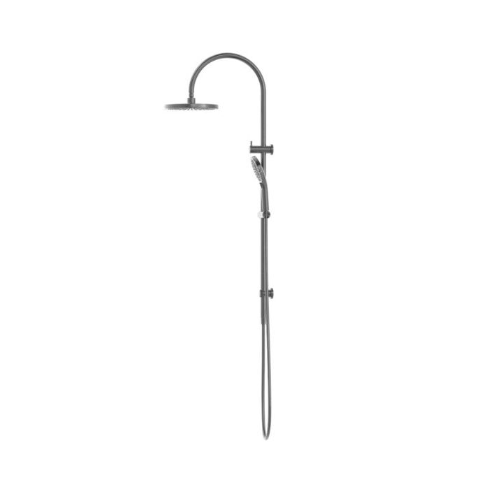 Nero Mecca Twin Shower w/ Opal Shower - Gun Metal