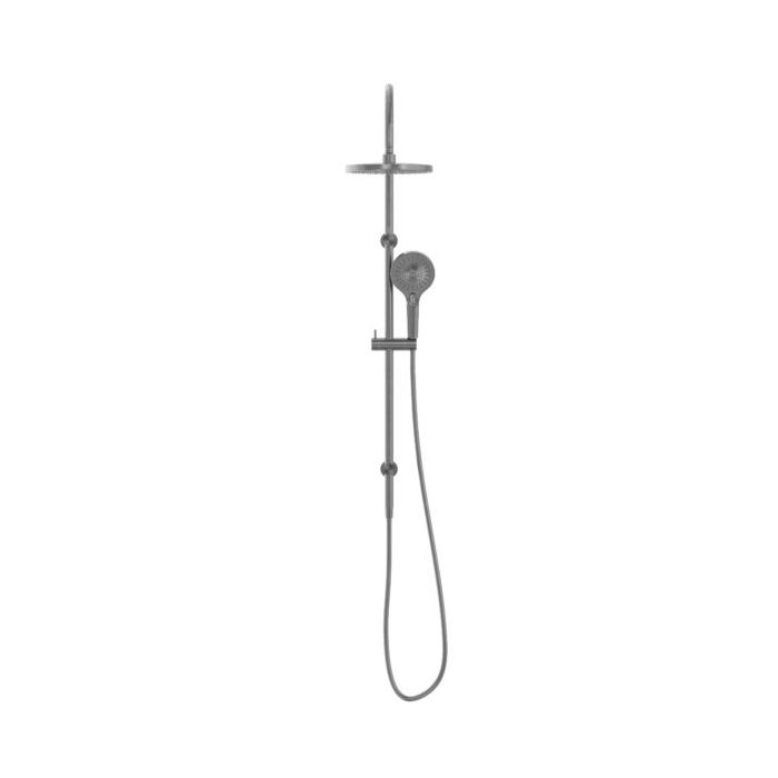 Nero Mecca Twin Shower w/ Opal Shower - Gun Metal