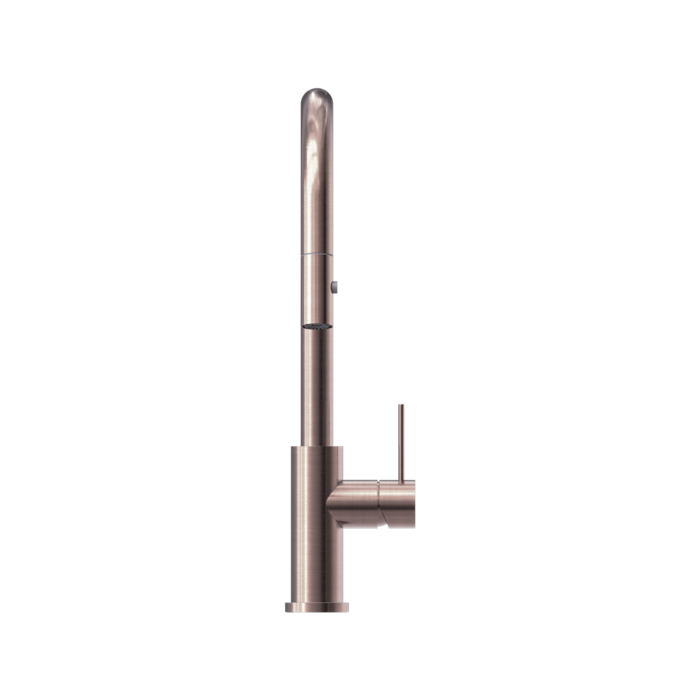 Mecca Pull Out Vegie Spray Sink Mixer - Chrome, Matte Black, Brushed Nickel, Gun Metal Grey, Brushed Gold, Brushed Bronze, Matte White